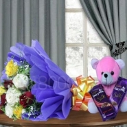 Teddy and Roses