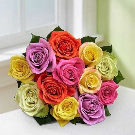 Dozen Assorted Roses