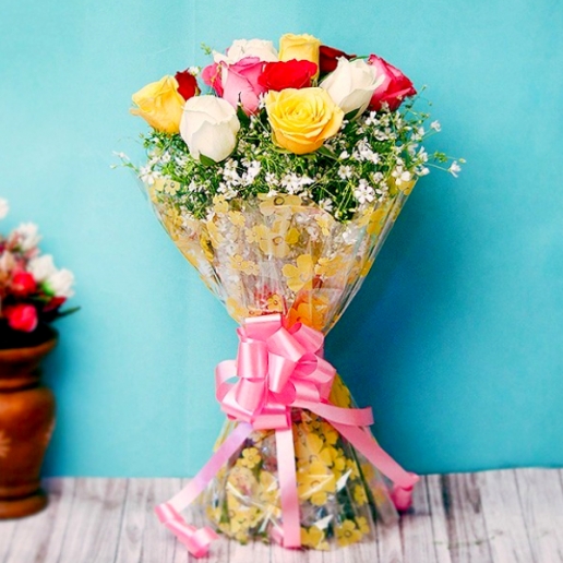 Dozen Assorted Roses