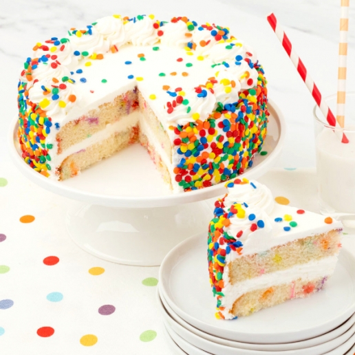 Classic Confetti Cake